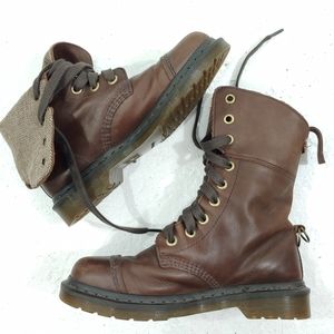 DR MARTENS AIMILITA LEATHER BOOT